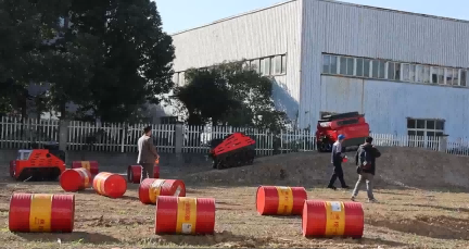 Robot anfibio de drenaje de equipos inteligentes