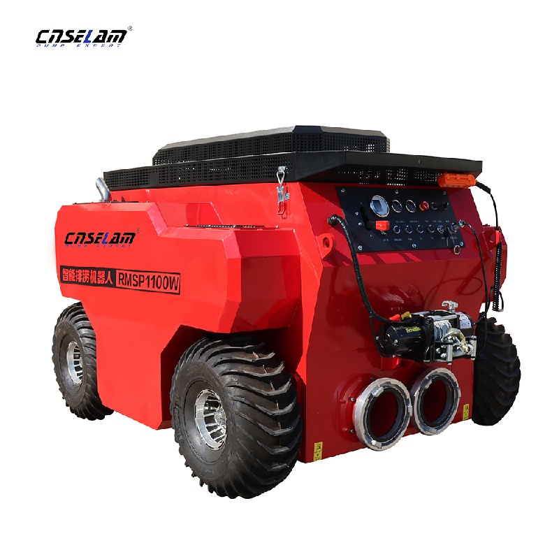 Robot de drenaje inteligente con movimiento flexible