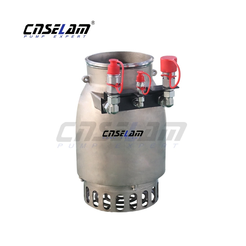 Bomba hidráulica de succión inferior de acero inoxidable